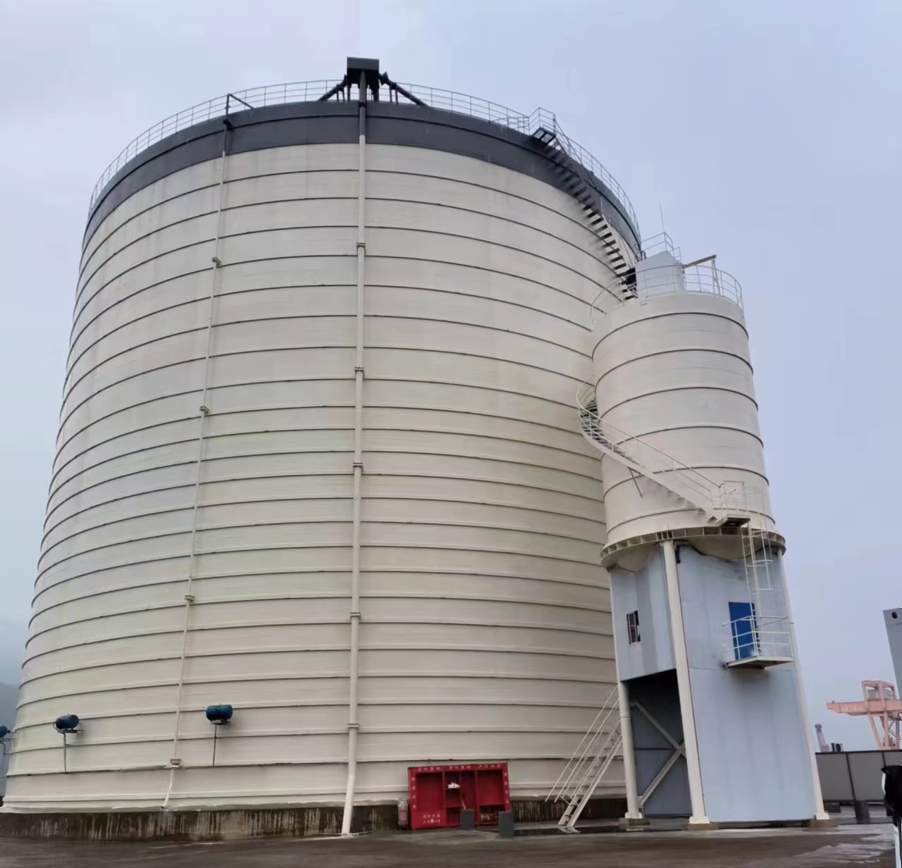 皂市镇10万吨水泥钢板库