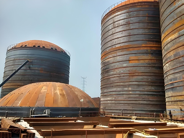 皂市镇焦粉钢板仓